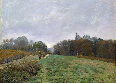 Landscape at Louveciennes Alfred Sisley